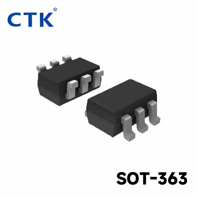 SOT-363 plastmasas iekapsulēti tranzistori